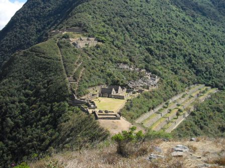 Choquequirao Perou partie haute.JPG